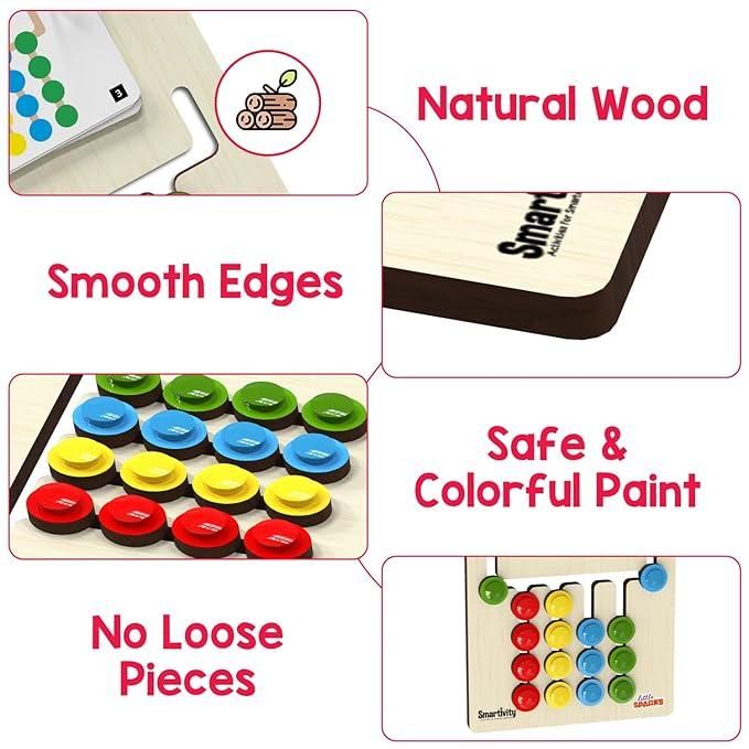 Kids Educational Puzzle Game – Fun Learning Toy for Toddlers & Children (Ages 3+) | Develops Brain, Motor Skills & Creativity